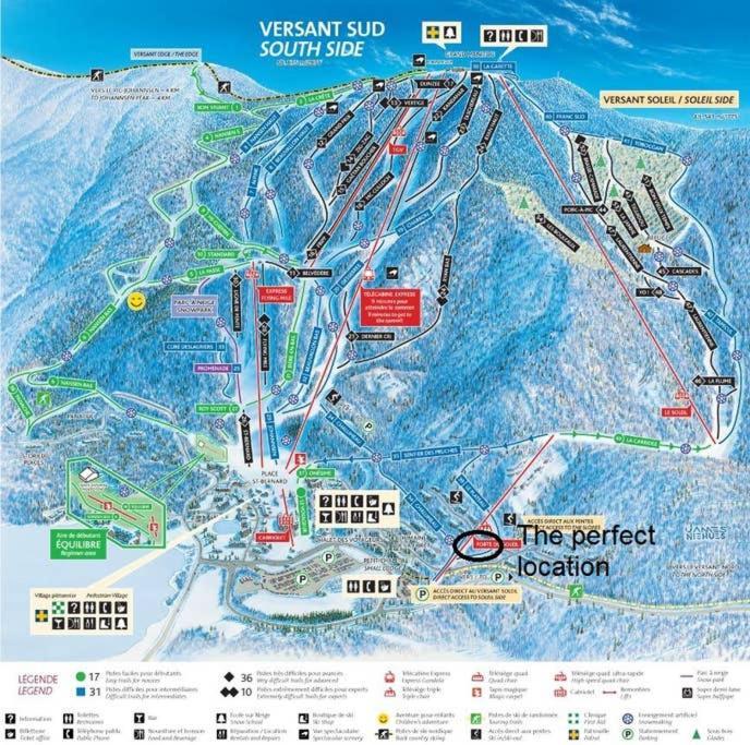 Hauts-Bois Ski Inout 2Brs Wpool Access 197-4 Mont-Tremblant Buitenkant foto